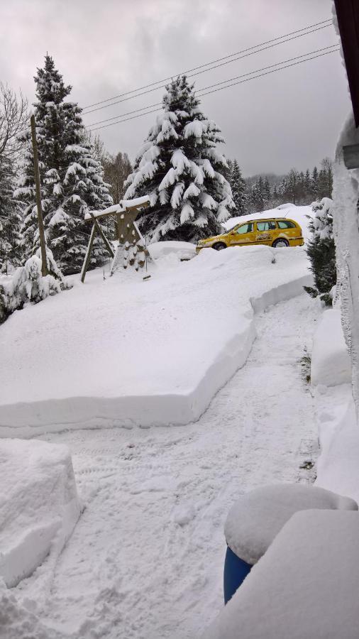 Chata V Srdci Krkonos Villa Kořenov Exteriör bild