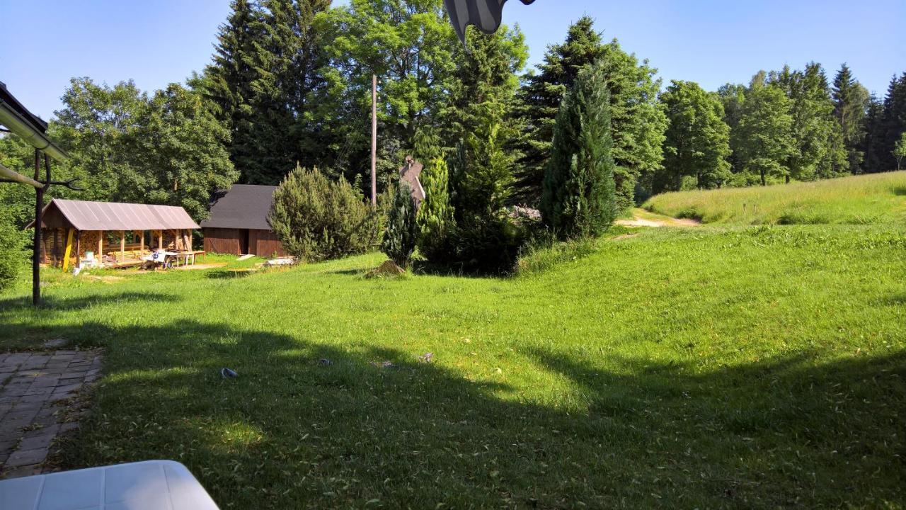 Chata V Srdci Krkonos Villa Kořenov Exteriör bild