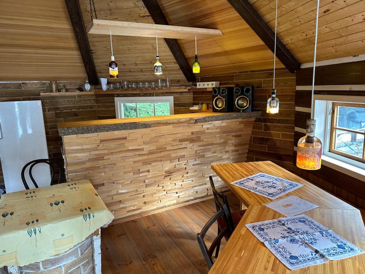 Chata V Srdci Krkonos Villa Kořenov Exteriör bild